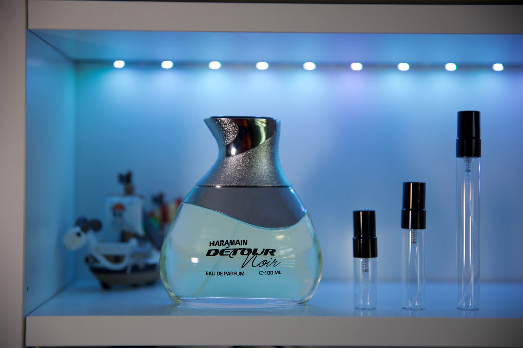 Haramain Détour Noir  - Scent Sample - 3ml / 5ml / 10ml - Inspired by Parfums de Marly Layton