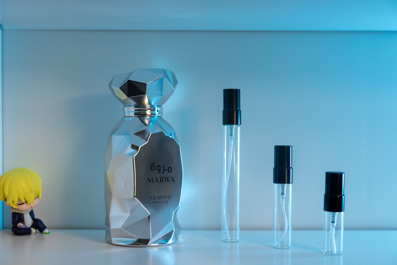 Arabiyat Prestige Marwa - Scent Sample - 3ml / 5ml / 10ml - Inspired by Louis Vuitton Imagination