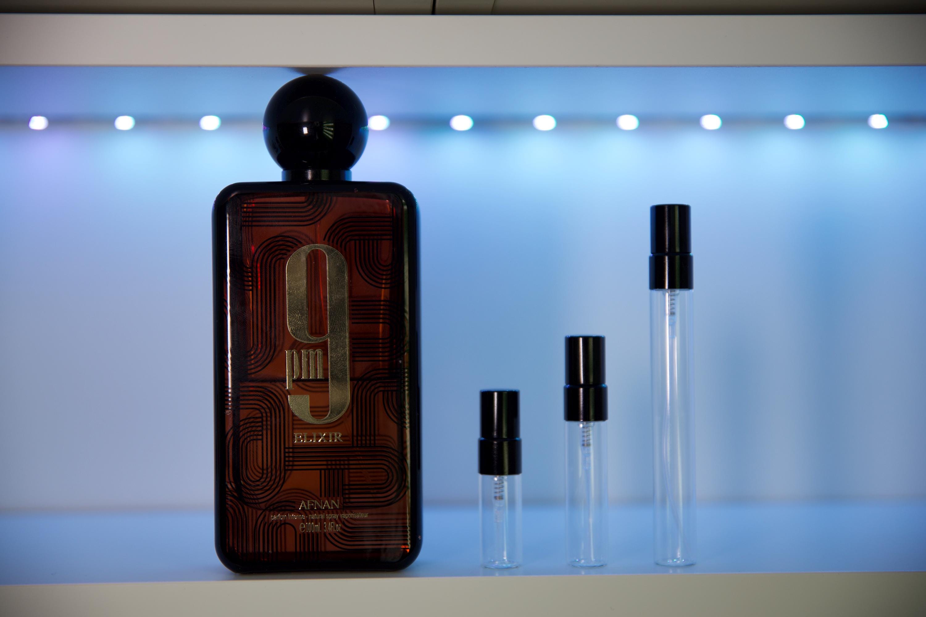 Afnan 9PM Elixir - Scent Sample - 3ml / 5ml / 10ml - Inspired by Jean Paul Gaultier Le Male Elixir Absolu