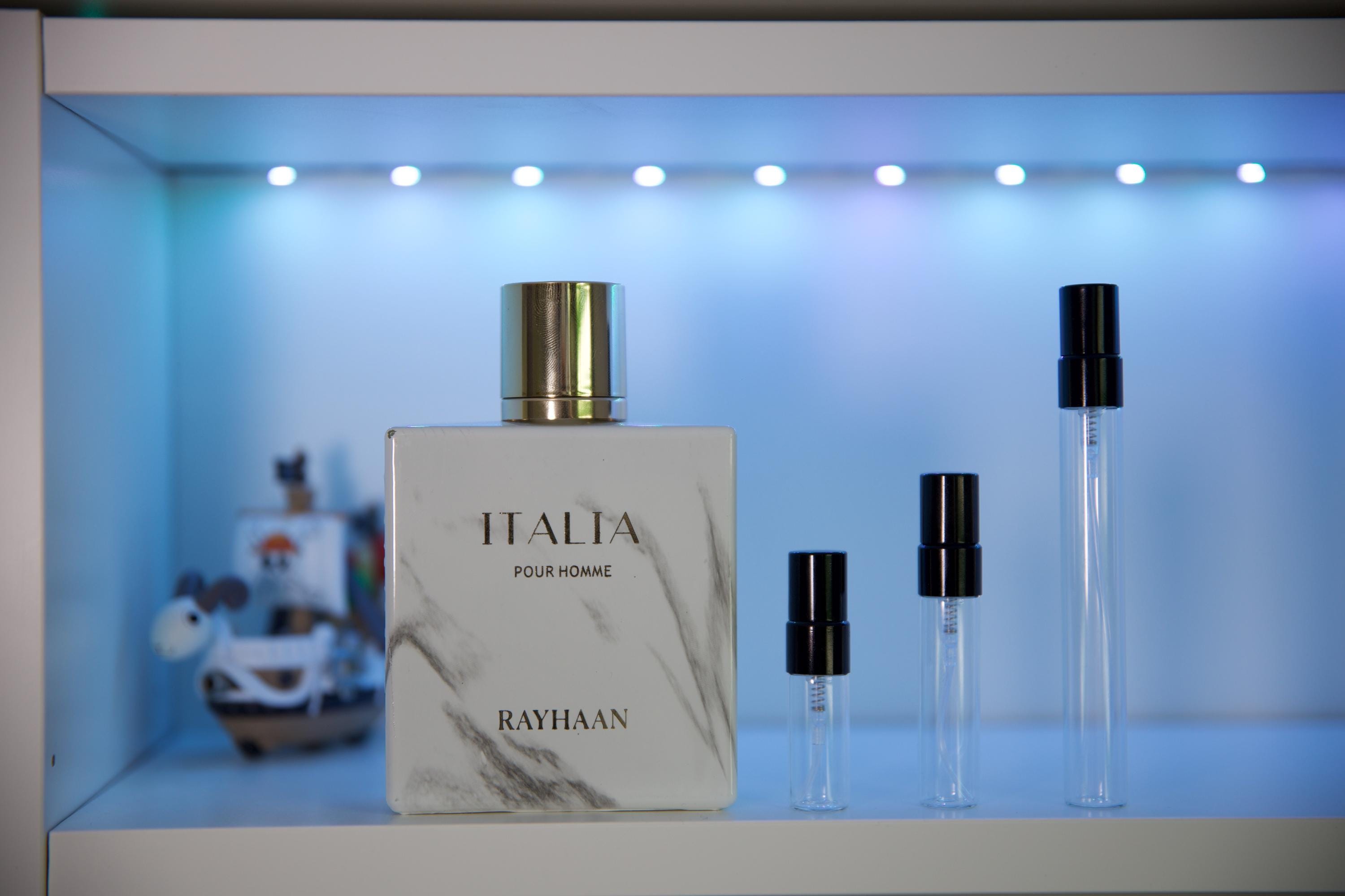 Rayhaan Italia - Scent Sample - 3ml / 5ml / 10ml - Inspired by Xerjoff XJ 1861 Naxos